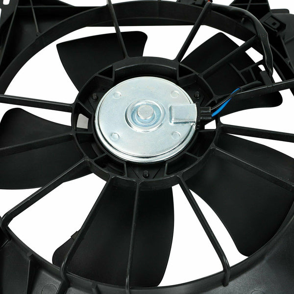 (2) Radiator Cooling Fan For 13-17 Honda Accord w/ Blade Motor &Shroud HO3113134 - www.blackhorse-racing.com