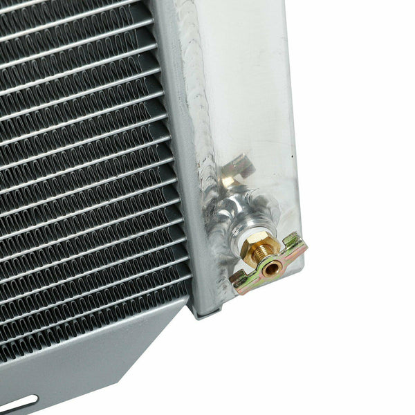 Fit 79-93 Ford Mustang V8 V6 LX GT Cobra 3-Row Full Aluminum Racing Radiator - www.blackhorse-racing.com