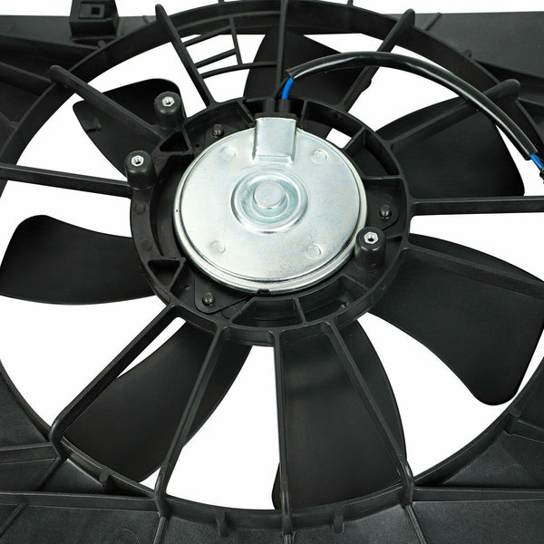 (2) Radiator Cooling Fan For 13-17 Honda Accord w/ Blade Motor &Shroud HO3113134 - www.blackhorse-racing.com