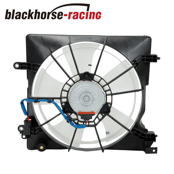 Fit 2012-15 Honda Civic 2013-17 Acura Pair A/C AC Condenser Radiator Cooling Fan - www.blackhorse-racing.com