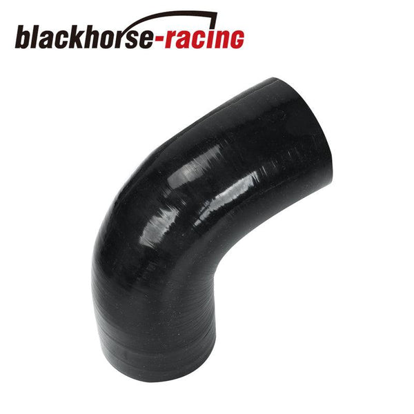 Universal 12pcs 2.5'' Coupler + Chrome Piping + Intercooler Kit+T-Bolt Clamps - www.blackhorse-racing.com