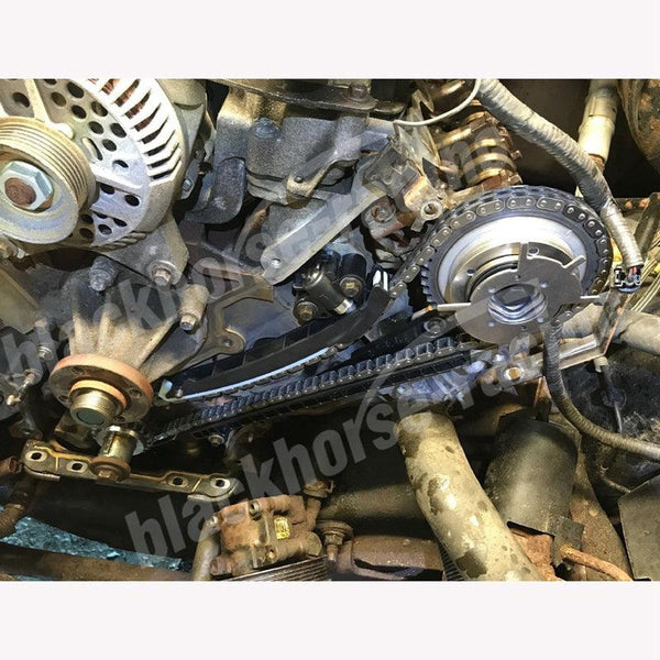 Timing Chain Kit Cam Phaser Water Pump Oil Pump Solenoid Valve For Ford 5.4L 3V - www.blackhorse-racing.com