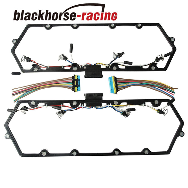 8Pcs Harness Glow Plugs + Valve Cover Gaskets + Relay For 99-03 7.3L Powerstroke - www.blackhorse-racing.com