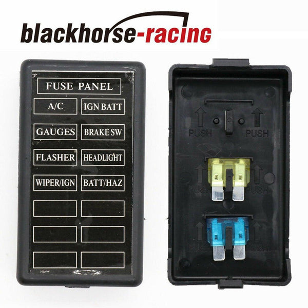 NEW 8 CIRCUIT WIRE HARNESS MUSCLE CAR HOT ROD STREET ROD RAT ROD UNIVERSAL - www.blackhorse-racing.com