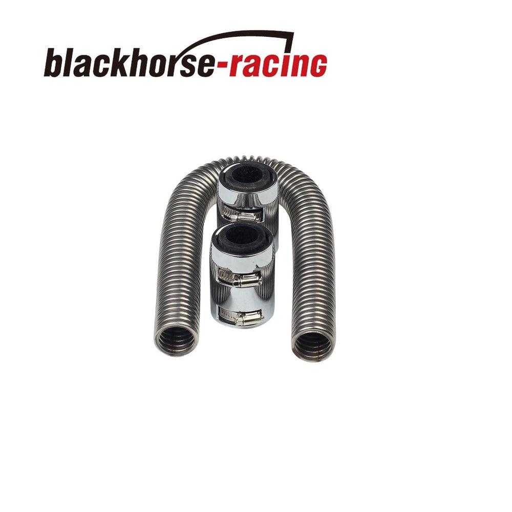 
                  
                    24'' Flexible Stainless Steel Upper or Lower Radiator Hose Kit+2 X Chrome Caps - www.blackhorse-racing.com
                  
                