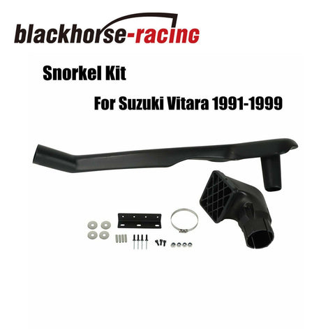 Left Black Snorkel Kit For Suzuki 1991-1999 Vitara Model 1.6L Petrol G16B 4WD