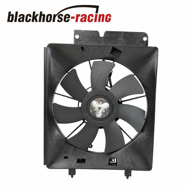 Radiator & AC Condenser Cooling Fan Assembly Pair Fit 2002-2006 Honda CR-V CRV - www.blackhorse-racing.com