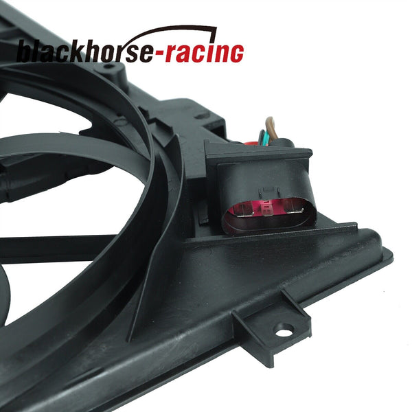 620-805 Radiator Cooling Fan Assembly For 05-17 Audi VW Beetle Passat Golf Jetta