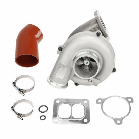 For 94~97 Ford Powerstroke 7.3L Upgrade TP38 Turbo 3.5'' Compressor Housing+Hose - www.blackhorse-racing.com