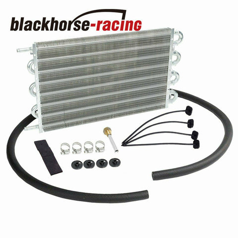 Aluminum 15-1/2'' Transmission Oil Cooler & Radiator Mounting KIt Universal - www.blackhorse-racing.com