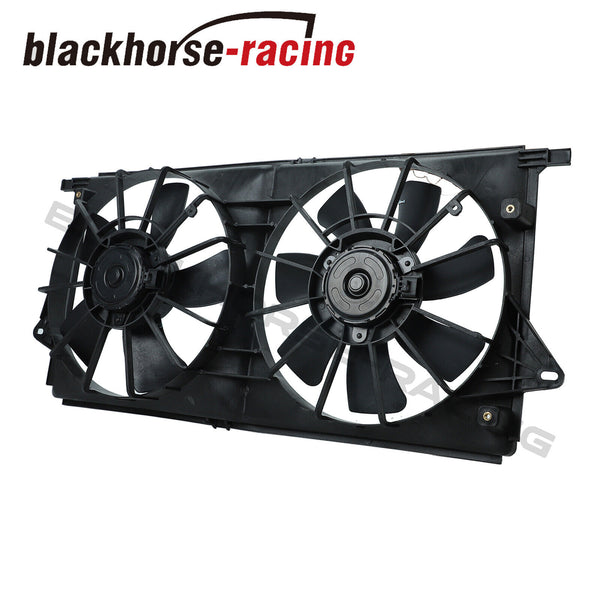 FOR 2006-2011 Dual Radiator Cooling Fan Assembly Buick Lucerne Cadillac DTS