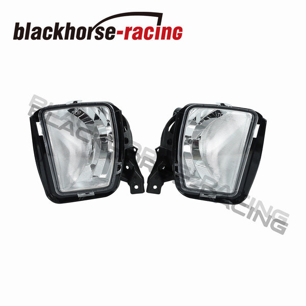 1 Pair Fog Light for 13-18 Dodge Ram 1500 Pickup Bumper Driving Lamps Smoke Lens