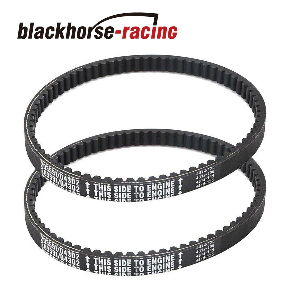 2Pcs 203591- Q430203W Go Kart Drive Belt for Yerf-dog Go karts Go Cart - www.blackhorse-racing.com