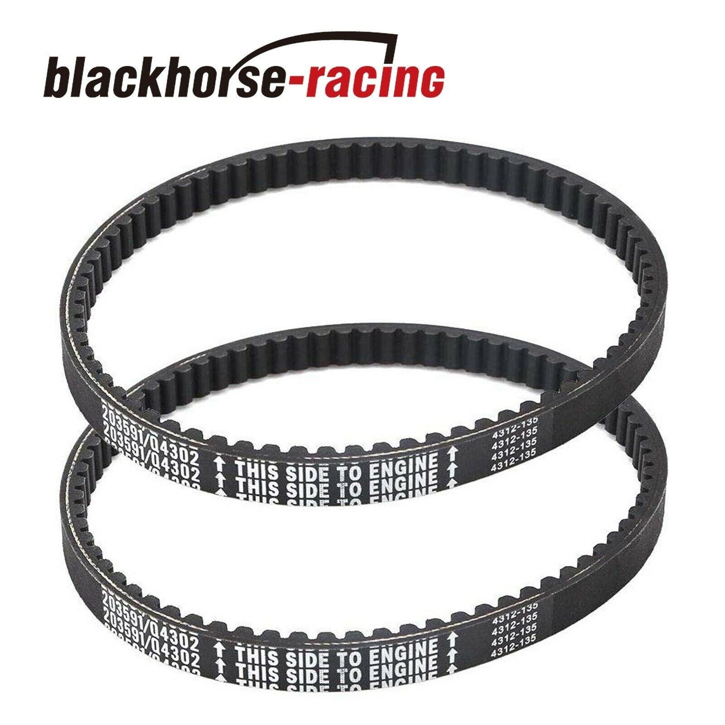 
                  
                    2Pcs 203591- Q430203W Go Kart Drive Belt for Yerf-dog Go karts Go Cart - www.blackhorse-racing.com
                  
                