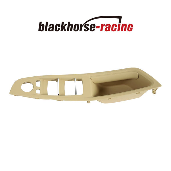 1x Front Left Beige Inner Door Panel Handle Pull Trim Cover for BMW 5 series F10