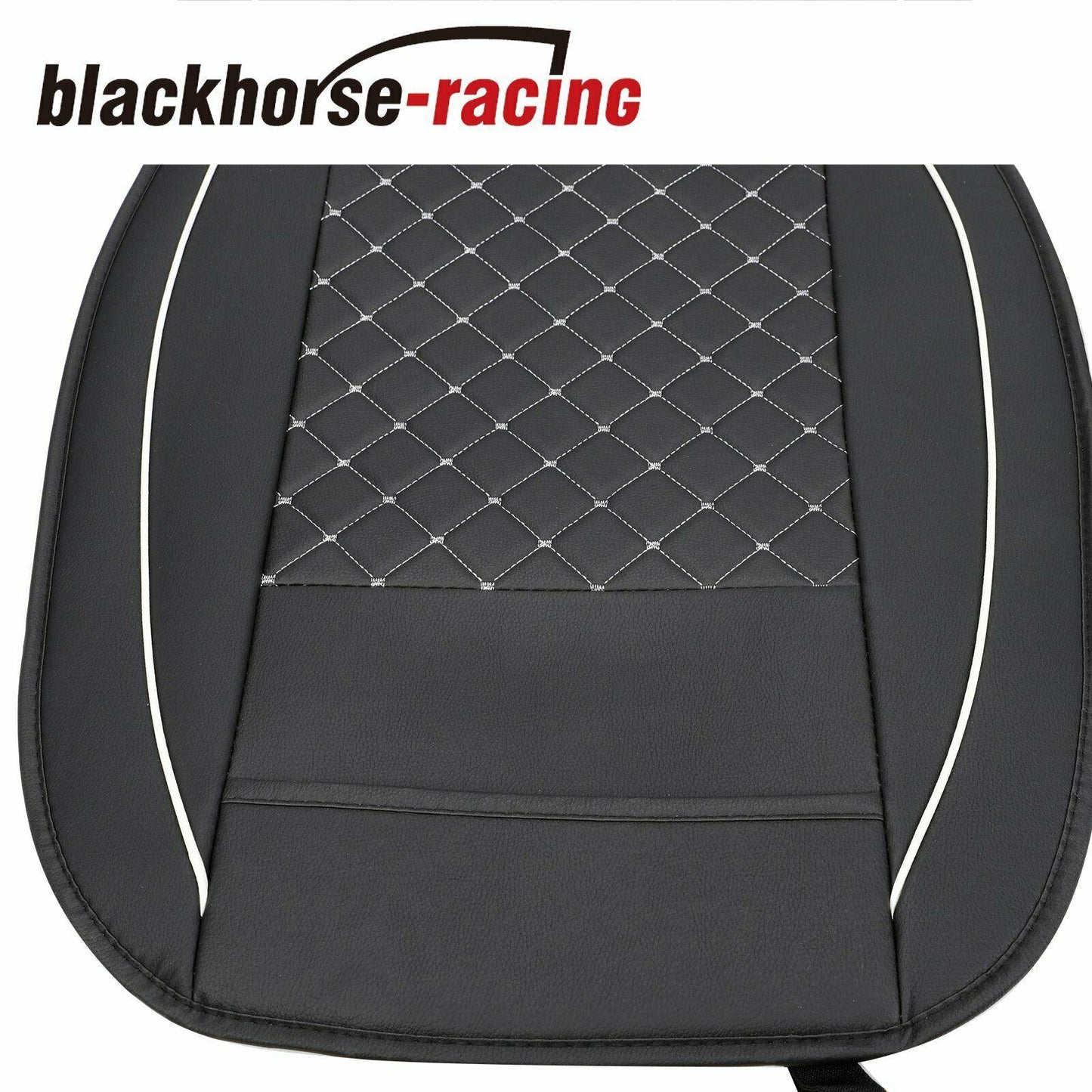 
                  
                    Universal 5-Seats Front + Rear Car Seat Cover Cushion Set Microfiber PU Leather - www.blackhorse-racing.com
                  
                