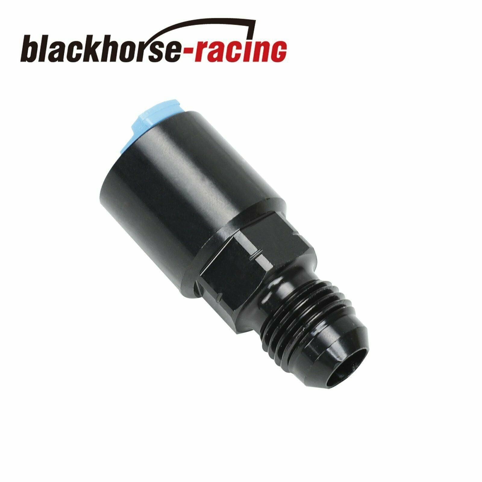644113 Adapter Fuel Fitting 6AN (male) to 5/16 (female) GM Quick Connect EFI FI - www.blackhorse-racing.com