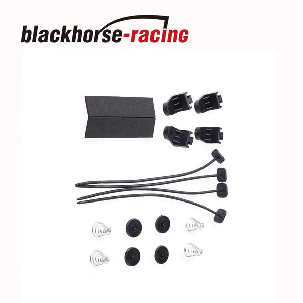 10'' ELECTRIC RADIATOR/ENGINE COOLING FAN+MOUNTING ZIP TIE KITS BLACK 10'' - www.blackhorse-racing.com