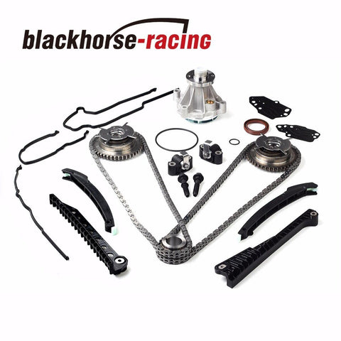Fits Ford Lincoln 5.4  04-08 Timing Chain Oil Pump Kits+Cover Gaskets+Cam Phaser - www.blackhorse-racing.com