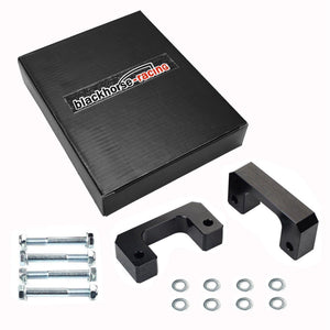2'' Front Leveling lift kit Fit Chevy Silverado GMC Sierra GM 1500 LM 07-17 Black - www.blackhorse-racing.com