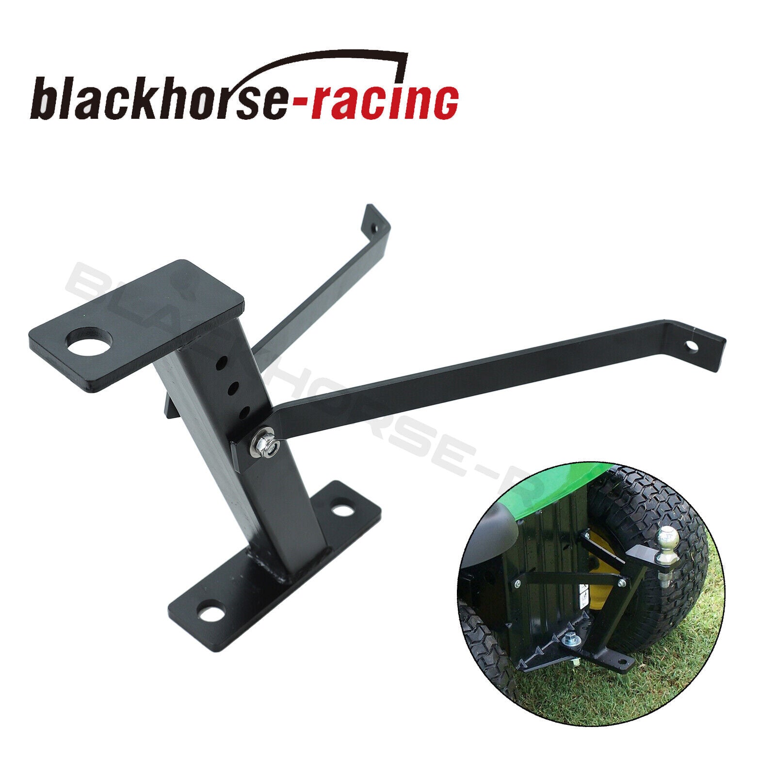 Trailer Hitch for Lawn Mower, Garden Tractor Lawnmower Trailer Attachment