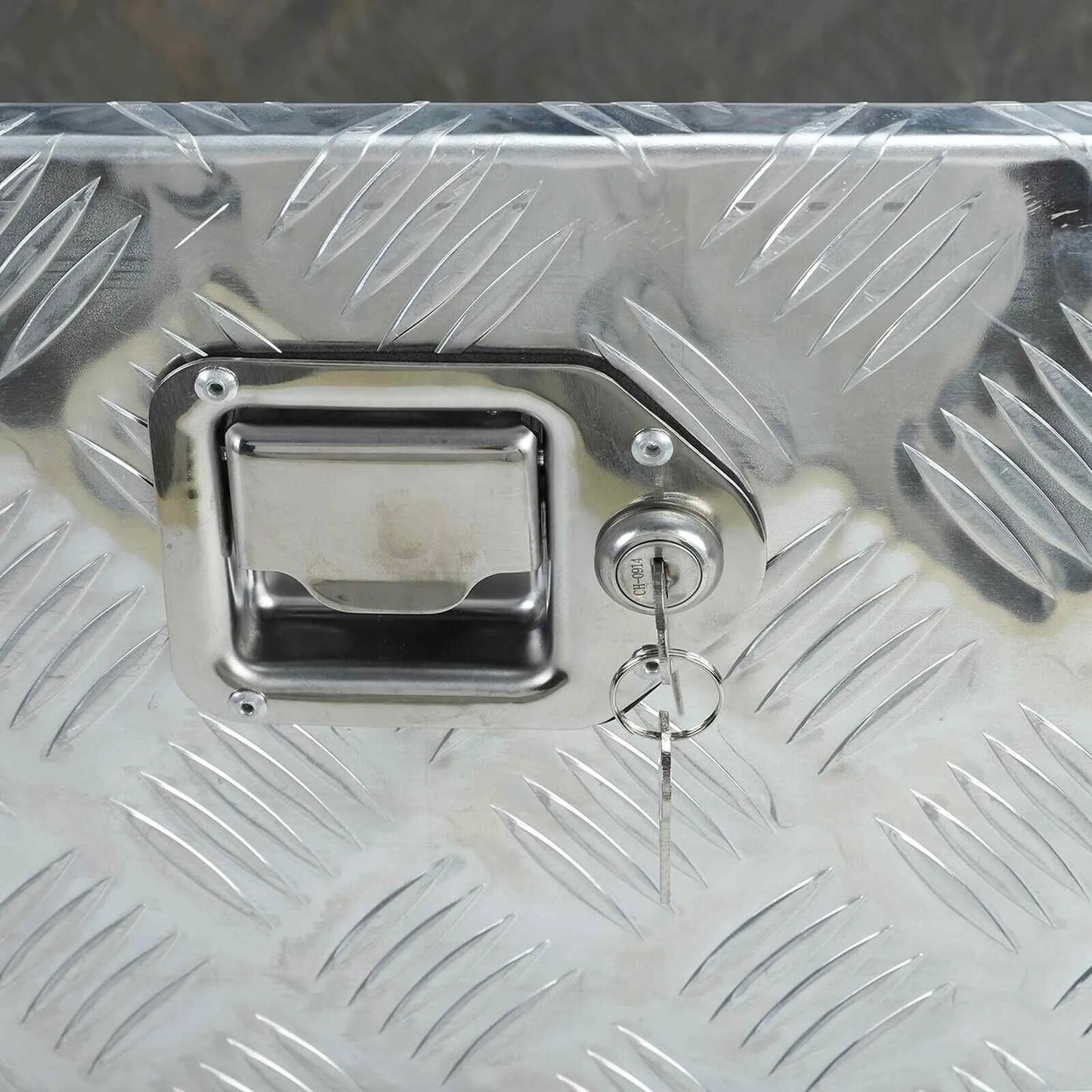 
                  
                    49"X15"X18.5" Heavy Duty Aluminum Truck Pickup Storage Tool box Lock Underbody
                  
                