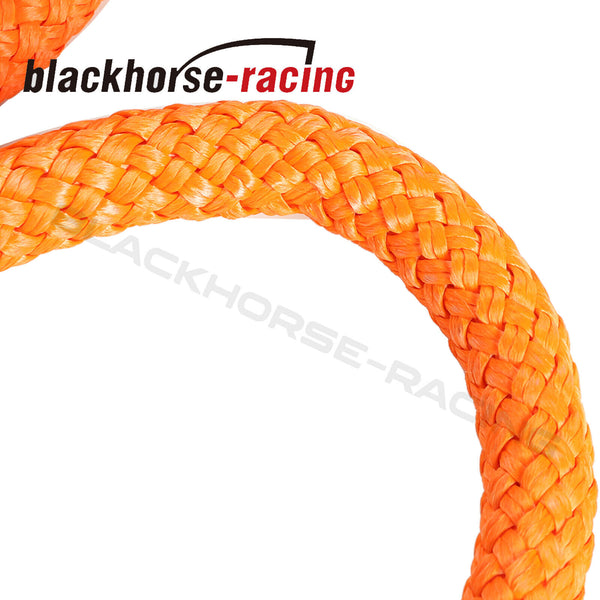 Heavy Duty Kinetic Energy Recovery Rope 1"x30' 30000lbs Bag for Tow Towing Truck
