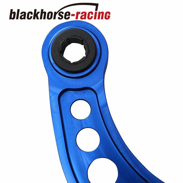 REAR UPPER CAMBER CORRECTION KIT ANODIZED FOR 06-15 HONDA CIVIC 1.8L 2.0L BLUE - www.blackhorse-racing.com