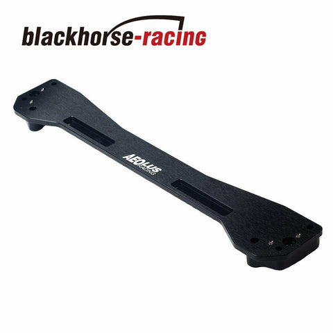 Fits 96-00 Honda Civic SI Rear Subframe Tie Brace Bar Suspension Handling Black - www.blackhorse-racing.com