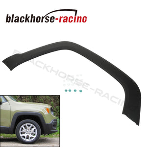 Fit For 2015-21 Jeep Renegade Front Right Side Wheel Molding Fender Flare Black
