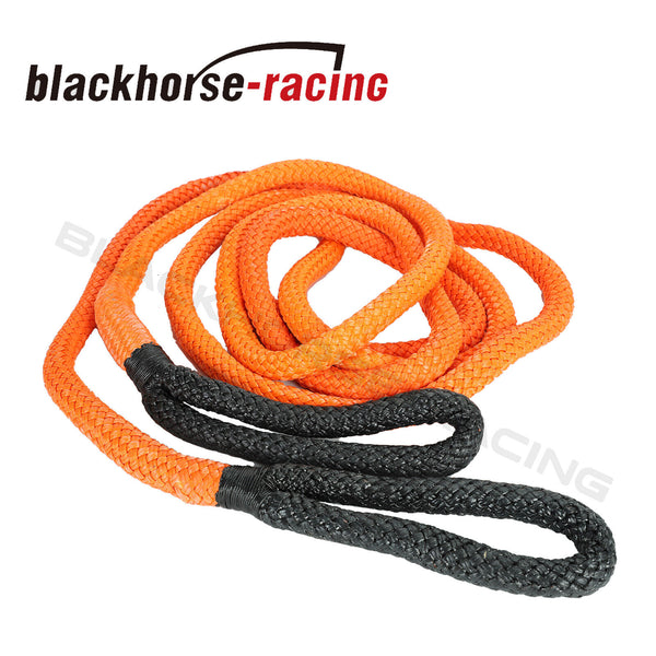 Heavy Duty Kinetic Energy Recovery Rope 1"x30' 30000lbs Bag for Tow Towing Truck