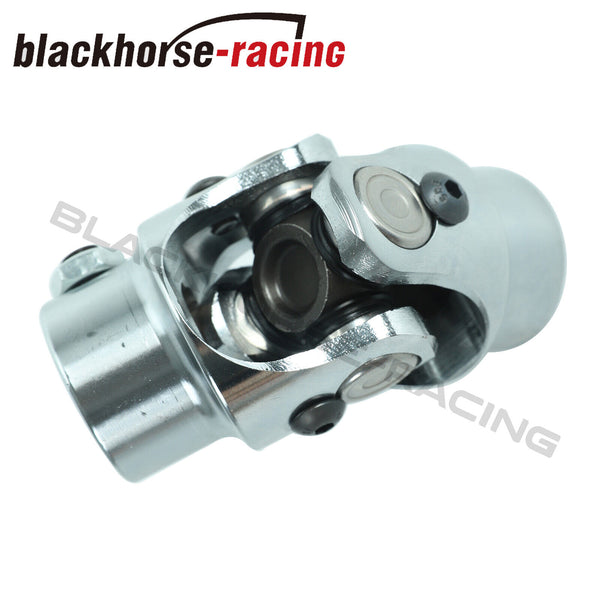3/4" DD X 3/4" DD Stainless Steel Single Universal Steering Chrome U-Joint Shaft