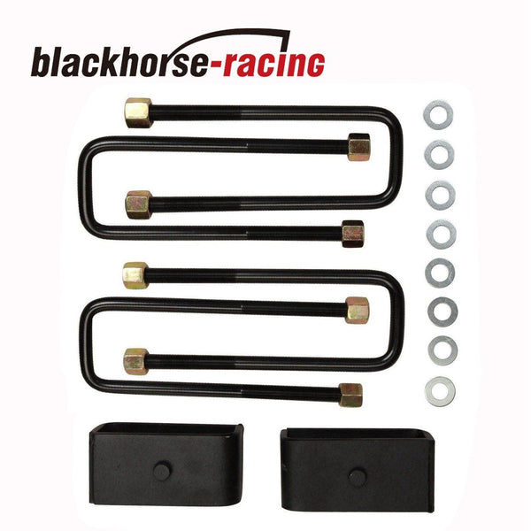 3'' Front 2'' Rear Leveling Lift Kit For 2004-2018 Nissan Titan 2WD 4WD BLACK - www.blackhorse-racing.com