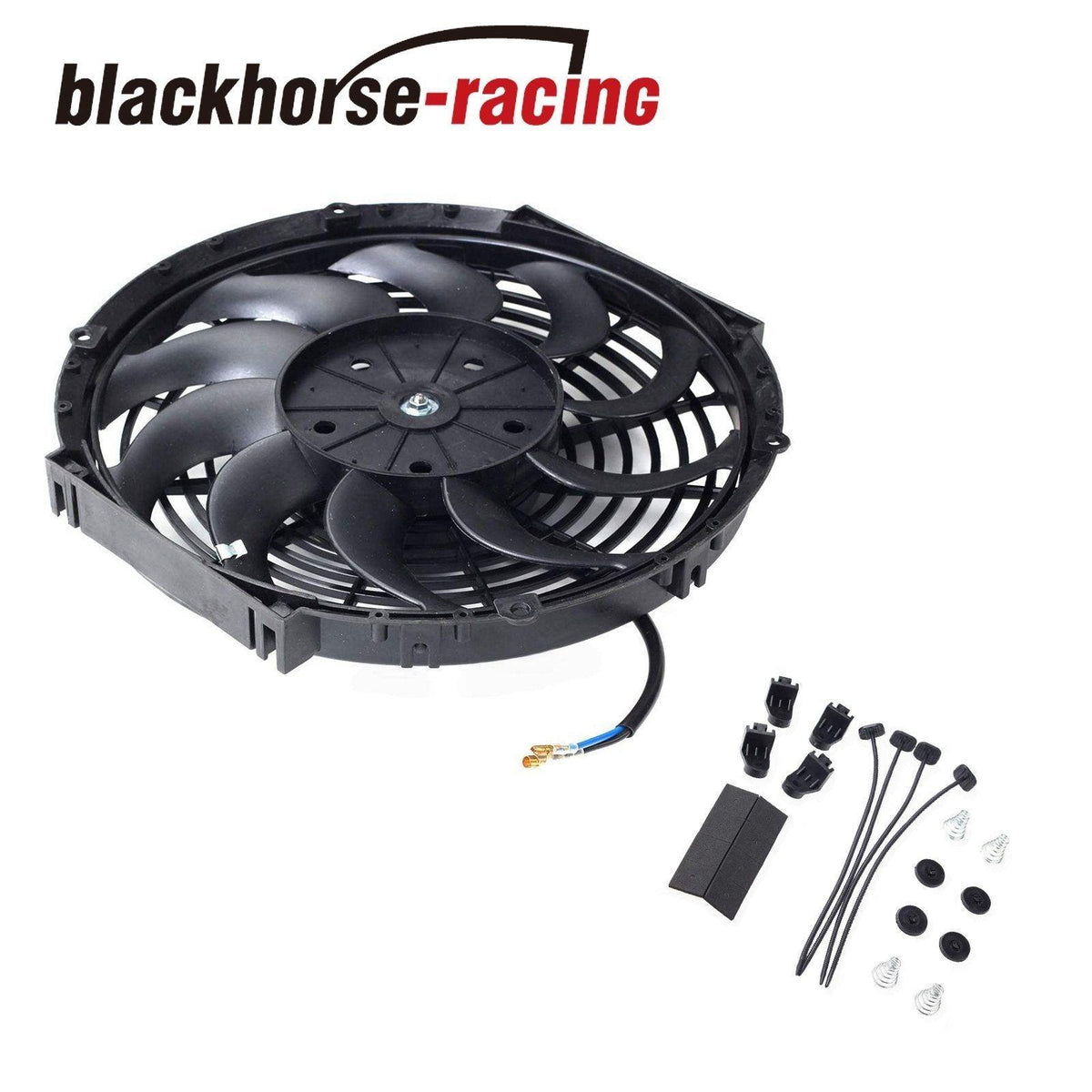 2X 10″ Red Electric Radiator Cooling Fan W/ +Thermostat Relay 2X 10″ Red Electric Radiator Cooling Fan W/ +Thermostat Relay