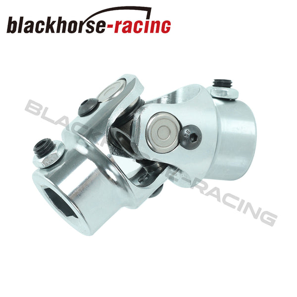3/4" DD X 3/4" DD Stainless Steel Single Universal Steering Chrome U-Joint Shaft