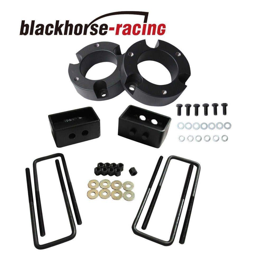 3'' Front 2'' Rear Leveling Lift Kit For 2005-2018 Toyota Tacoma 4WD 2WD Black - www.blackhorse-racing.com