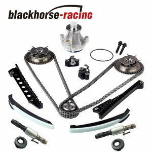 Timing Chain Water Pump Kit+Cam Phaser+Solenoid For Ford F150-350 Lincoln 5.4L - www.blackhorse-racing.com