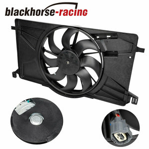FO3115189 Radiator AC Condenser Cooling Fan Fit 2012-2017 Ford Focus 2.0L l4 - www.blackhorse-racing.com