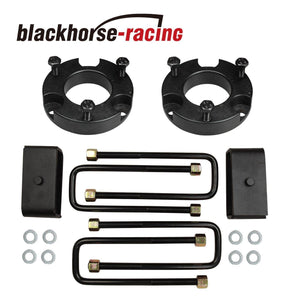 3'' Front and 2'' Rear Leveling lift kit for 2007-2018 Toyota Tundra Black - www.blackhorse-racing.com