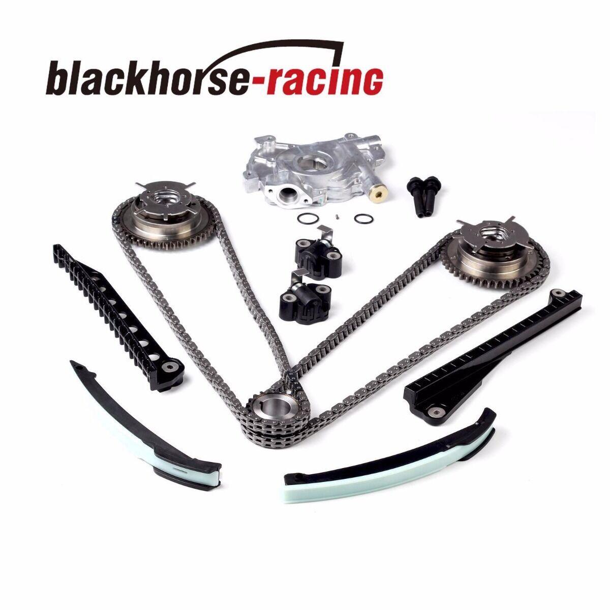 Timing Chain (HP) Oil Pump Kit Cam Phasers For Ford F150 Lincoln 5.4 3-V 2004-08 - www.blackhorse-racing.com
