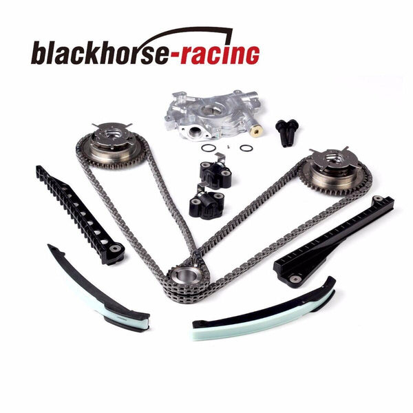 Timing Chain (HP) Oil Pump Kit Cam Phasers For Ford F150 Lincoln 5.4 3-V 2004-08 - www.blackhorse-racing.com