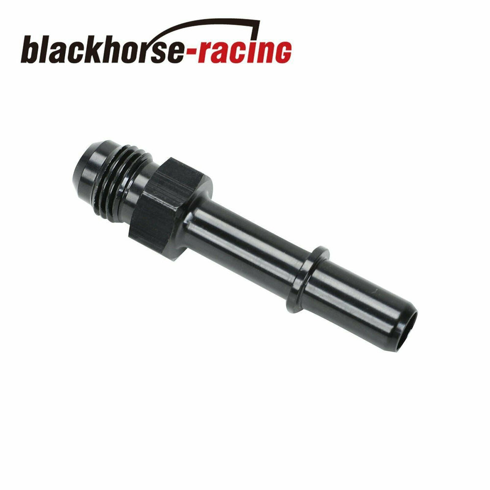 
                  
                    Black 640940 Fuel Adapter Fitting -6AN AN6 to 3/8 GM Quick Connect Male EFI - www.blackhorse-racing.com
                  
                