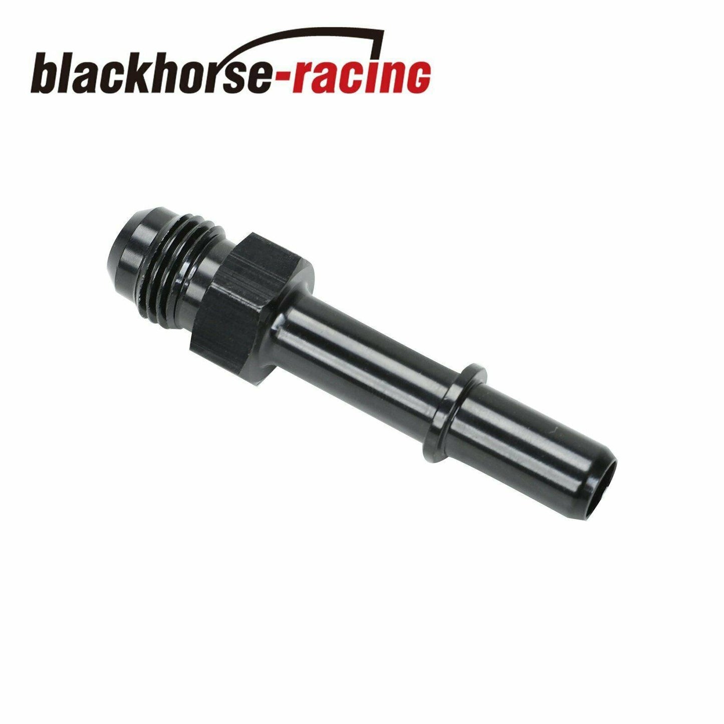 
                  
                    Black 640940 Fuel Adapter Fitting -6AN AN6 to 3/8 GM Quick Connect Male EFI - www.blackhorse-racing.com
                  
                