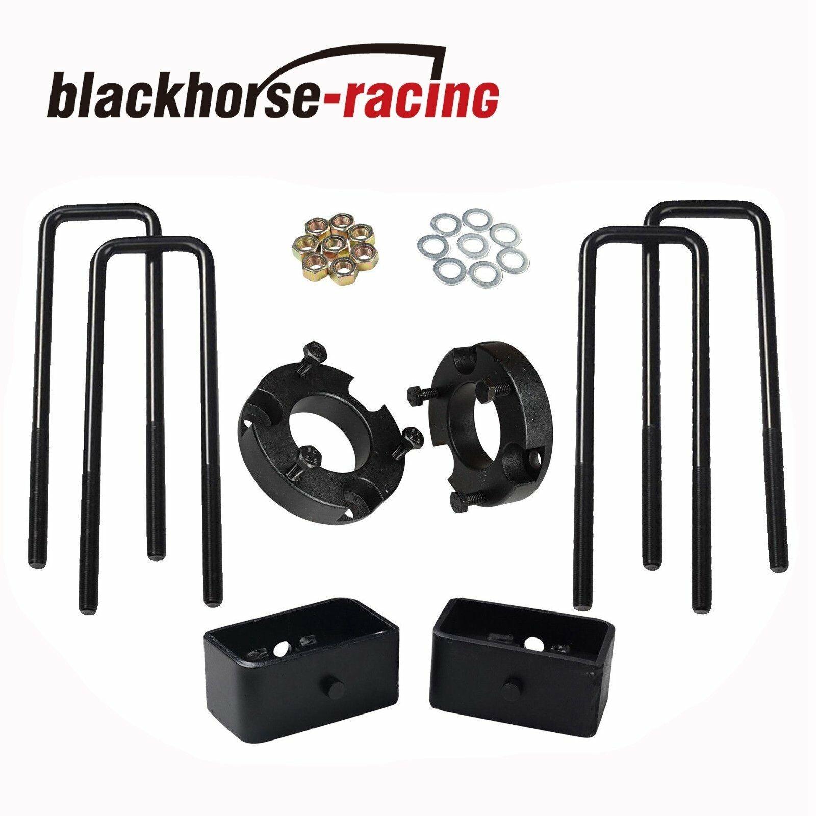 3'' Front 2'' Rear Leveling Lift Kit For 2004-2018 Nissan Titan 2WD 4WD BLACK - www.blackhorse-racing.com