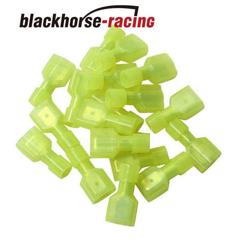 100 Pcs12-10 AWG NYLON FULLY INSULATED MALE QUICK DISCONNECT SPADE CONNECTOR NEW - www.blackhorse-racing.com